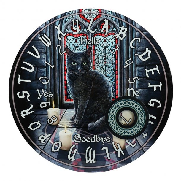 Sacret Circle glasbord/Ouija bord af Lisa Parker